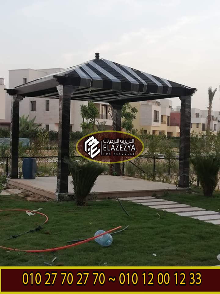 ديكورات لحديقة المنزل بأفكار مودرن 2021 العزيزية للبرجولات
