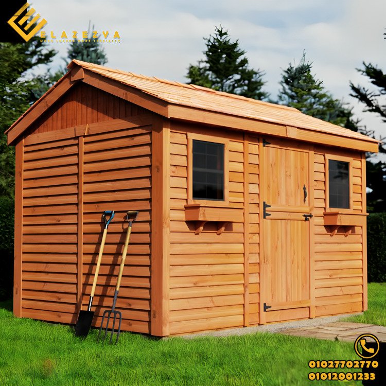 تصميم و تنفيذ برجولات خشب مغلقة بأربع جوانب 1 تصميم و تنفيذ برجولات خشب مغلقة بأربع جوانب