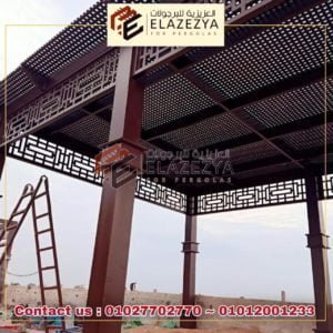 اسعار برجولات خشبيه dwg مودرن بأرخص سعر في مصر 2020