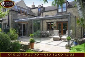 احدث تقفيلات غرف زجاجية للحدائق 2020 | 2021 42 غرف زجاجية شركة العزيزية للبرجولات 3