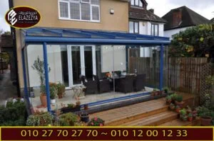 احدث تقفيلات غرف زجاجية للحدائق 2020 | 2021 49 غرف زجاجية شركة العزيزية للبرجولات