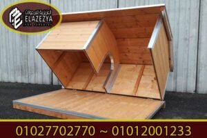 تصاميم بيوت كلاب بأفكار بسيطة جديدة بأجود انواع الخشب 8 بيت كلب برجولات شركة العزيزية 3