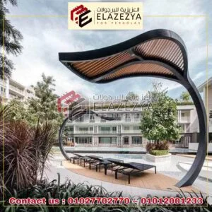 تنفيذ برجولات خشب للحدائق والأسطح 2021