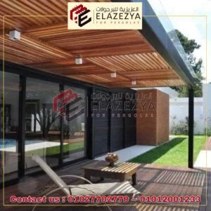 بالصور انواع البرجولات الخشبيه في القاهرة والاسكندرية 