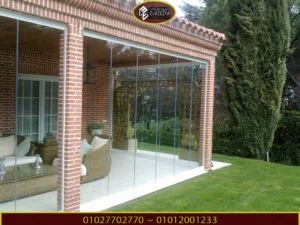 احدث تقفيلات غرف زجاجية للحدائق 2020 | 2021 54 برجولات شركة العزيزية 12