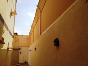 اسوار قماش شركة العزيزيه للبرجولات 1