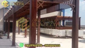 برجولات خشب 6