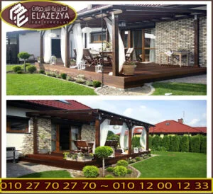 بالصور أفضل تصاميم برجولات حدائق في مصر / مظلات حدائق في مصر 