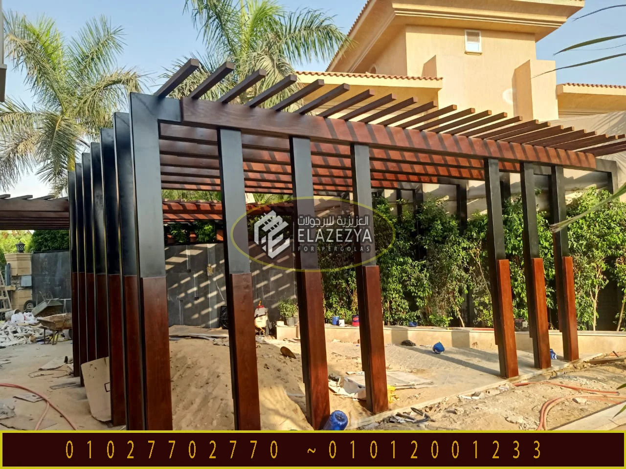 افضل اشكال وتصاميم برجولات عصريه