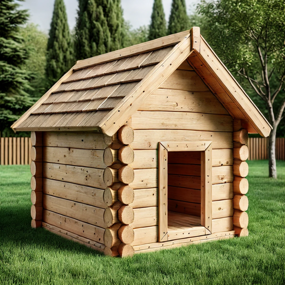 بيت كلب كلاسيكي بتصميم ريفي 1 بيت كلب كلاسيكي بتصميم ريفي