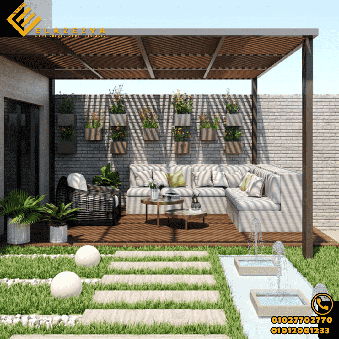 ورشه تصنيع برجولات خشب في مصر 01027702770