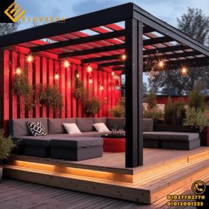 ورشه تصنيع برجولات خشب في مصر 01027702770