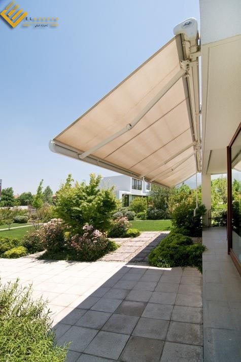 تندات المونيوم متحركة بالريموت : تحكم كامل في تغطية مساحاتك الخارجية 1 تندات قماش متحركة بالتقسيط