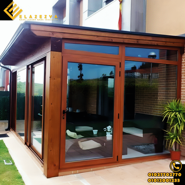 جدد حديقتك بغرفة زجاجية