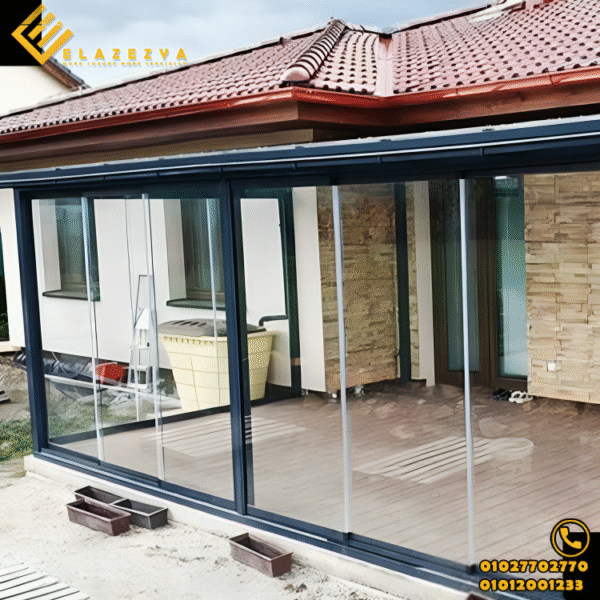 تصميم وتنفيذ الغرف الزجاجية للحدائق