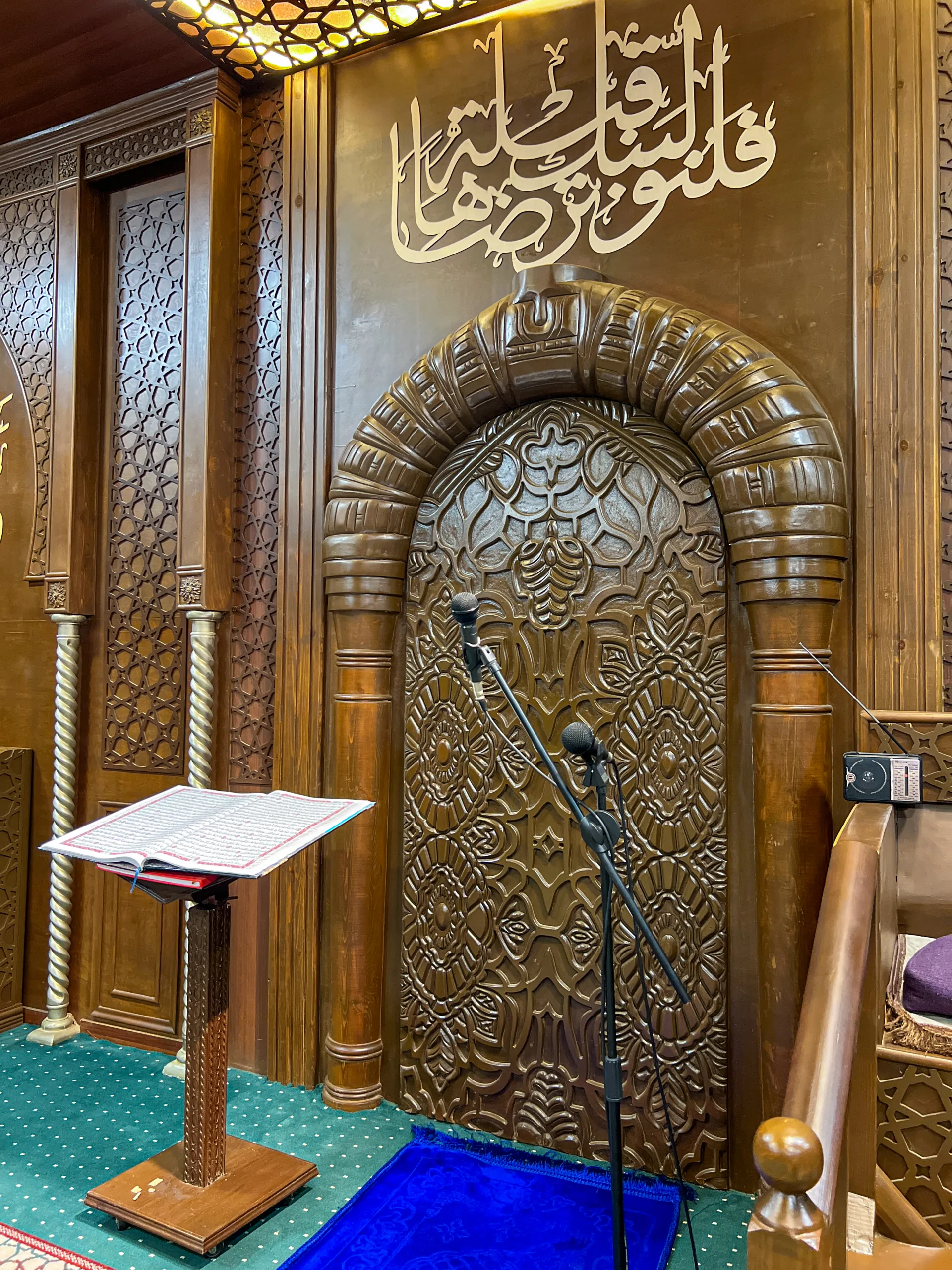 فن العمارة الخشبية في المساجد